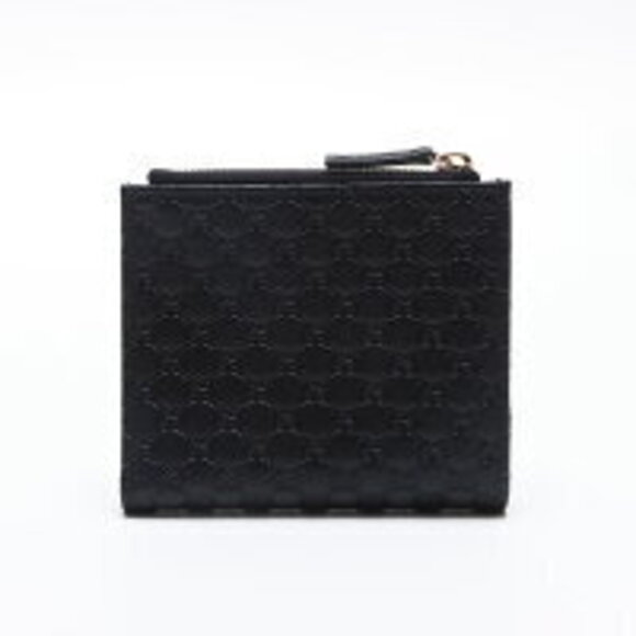 Gucci GG Guccissima Leather Bi fold Wallet Black - Picture 3 of 12